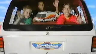 Micro Machines TV Commercial: Super Van City Playset Sweepstakes 1994