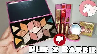 Pur x Barbie Makeup Collab - DO NOT RECOMMEND!  (The Fangirl IRL)