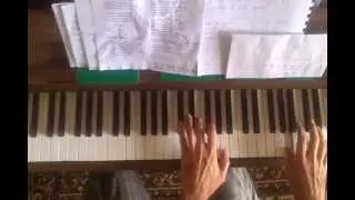 Puisque tu pars (J.J.Goldman) - piano Cover- Accords