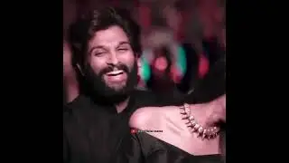 Allu Arjun kissing his snesha Reddy 💙🖤 Allu Arjun snesha Reddy romantic moment #puspa2