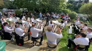 Stannington Brass Band Wetherby Bandstand 19th Sept 2021 The Watermill