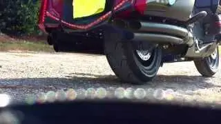 Sound Clip, 2015 Honda Goldwing GL1800 40th anniversary & Cobra 6 into 6 Exhaust