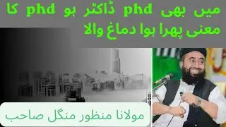 Me bi phd doctar ho phd ka mana phera huwa dimagh