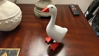 A conversation piece duck 