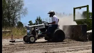 Dust Bowl Garden tractor pull 2022 1150lb modified class