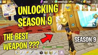UNLOCKING SEASON 9 PASS BRIGHT PALADIN ARMOR And HOLY HAMMER In SkyBlock Blockman Go