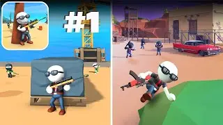 Action Sniper Shooting Games - New Release - Hyper Casual - Gameplay Walkthrough (iOS & Android)