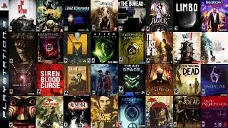 My Top 40 Best PS3 Horror Creepy Games You Need to Play!!  [Recommended]