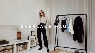 EVERLANE HAUL TRY ON | CASUAL FALL OUTFITS