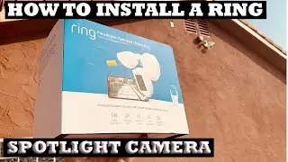 Ring Spotlight Camera Install | Quick and Easy | Lacey Family Farms
