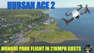 Flying The Hubsan Ace 2 at Monroe Park