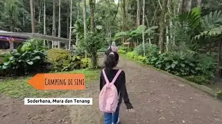 A Quiet Family Camping Walk to Curug Ciputrawangi | Original Music