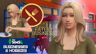 Running a Small Eatery in The Sims 4: Businesses & Hobbies! 🍽️ | Sims 4 Restaurant Gameplay