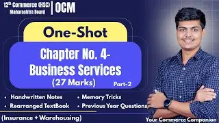 Chapter 4-Business Services|One Shot Revision|12th Commerce Maha Board|Your Commerce Companion|YCC