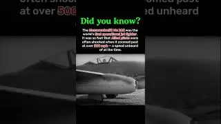 Did You Know This Jet Changed History?  #military #ww2
