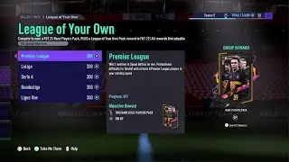 FIFA 21 -LEAGUE OF THERE OWN