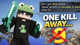 Мне не хватило всего одного убийства до девяти убийств в игре SkyWars.