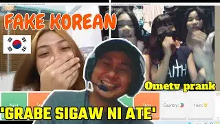OMETV KOREAN PRANK | Grabe yung sigaw ni Ate 😍😂
