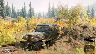 Jeep Renegade - Extreme Offroad Conditions - Snowrunner - Ultra HD Graphics - GTX 1650