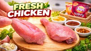 How to make delicious fried chicken || miniature kitchen Project 🤤