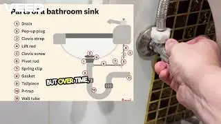 Mastering Basin Sink P Trap Repair  Step by Step! CLICK SUBSCRIBE! 👍THANK YOU!  @jdtube1000