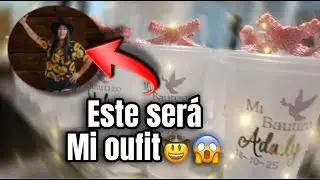 PREPARATIVOS DEL BAUTIZO DE ADAILY😍🤍