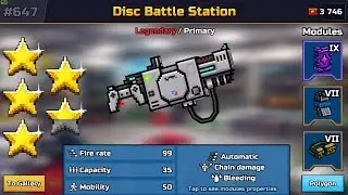 Disc Battle Station - Pixel Gun 3D