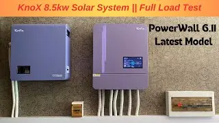 KnoX 8.5KW Hybrid Solar System Installation || Complete Setup Overview