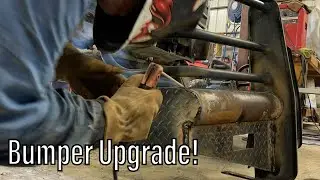 Fabricating A Heavy Duty Bumper For My 7.3