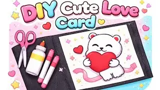 DIY 🫰Easy 🫶 Love card for Beginners | Valentine's special card #2 #lovecard #beginners #valentine 