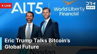 LIVE: Eric Trump Speaks at Bitcoin Asia Conference 2025 in Hong Kong | AF1G