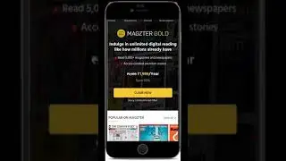magzter gold subscription hack| 1 year Subscription 50% off | review #magzteroffer #free #shorts