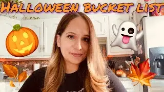 Halloween Bucket List