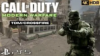 35-6 - Call of Duty: MWR Multiplayer | TDM on Crossfire | PS5, PS4 | 4K HDR (No Commentary Gameplay)
