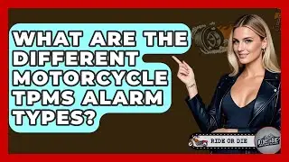 What Are The Different Motorcycle TPMS Alarm Types? - Ride or Die Motorcycles