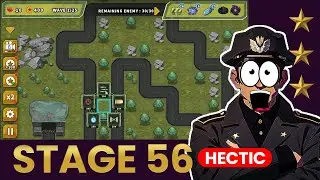 HECTIC!!! Turret Defense King - Stage 56 Playthrough