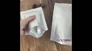 Aluminum Foil Standing Pouch For Food Packing