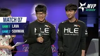 Interview with SoHwan, Lava | HLE vs KT 06.08 | 2019 LCK Summer