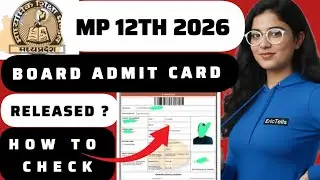 mp 12th board admit card 2026 | mp 12th hall ticket 2026
