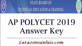 Ap polycet answer key 2019