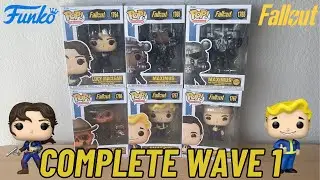 Полная коллекция фигурок Funko Pop по игре Fallout, первая волна!