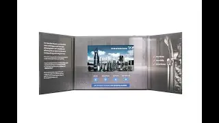 Grundfos Patented Video Branding Book by Americhip