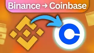 How to Transfer Crypto from Binance to Coinbase Exchange - Full Step by Step Tutorial