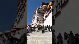 Walking Where Pilgrims Have Walked for Centuries #potalapalace #tibet #faith