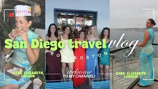 TRAVEL TO SAN DIEGO with me! Revolve haul, Boston diml, wedding grwm, California recs