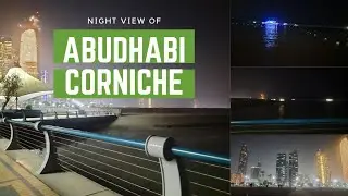 Abudhabi Corniche#Night view of abudhabi Corniche#UAE#Abudhabi#Corniche beach#