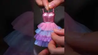How-to & Style (mini dress making)doll dress making #diy #dressdesignfromnabila