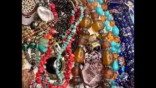 Jewelry giveaway!! Goodwill jewelry haul to resell on eBay!