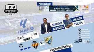 🔴 DIRECTO | CD CASTELL&Oacute;N vs M&Aacute;LAGA CF | Jornada 12 LaLiga Hypermotion | SportDirect Radio