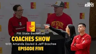 EPISODE FIVE: Pitt State Basketball Coaches Show with Amanda Davied and Jeff Boschee (1/21/26)